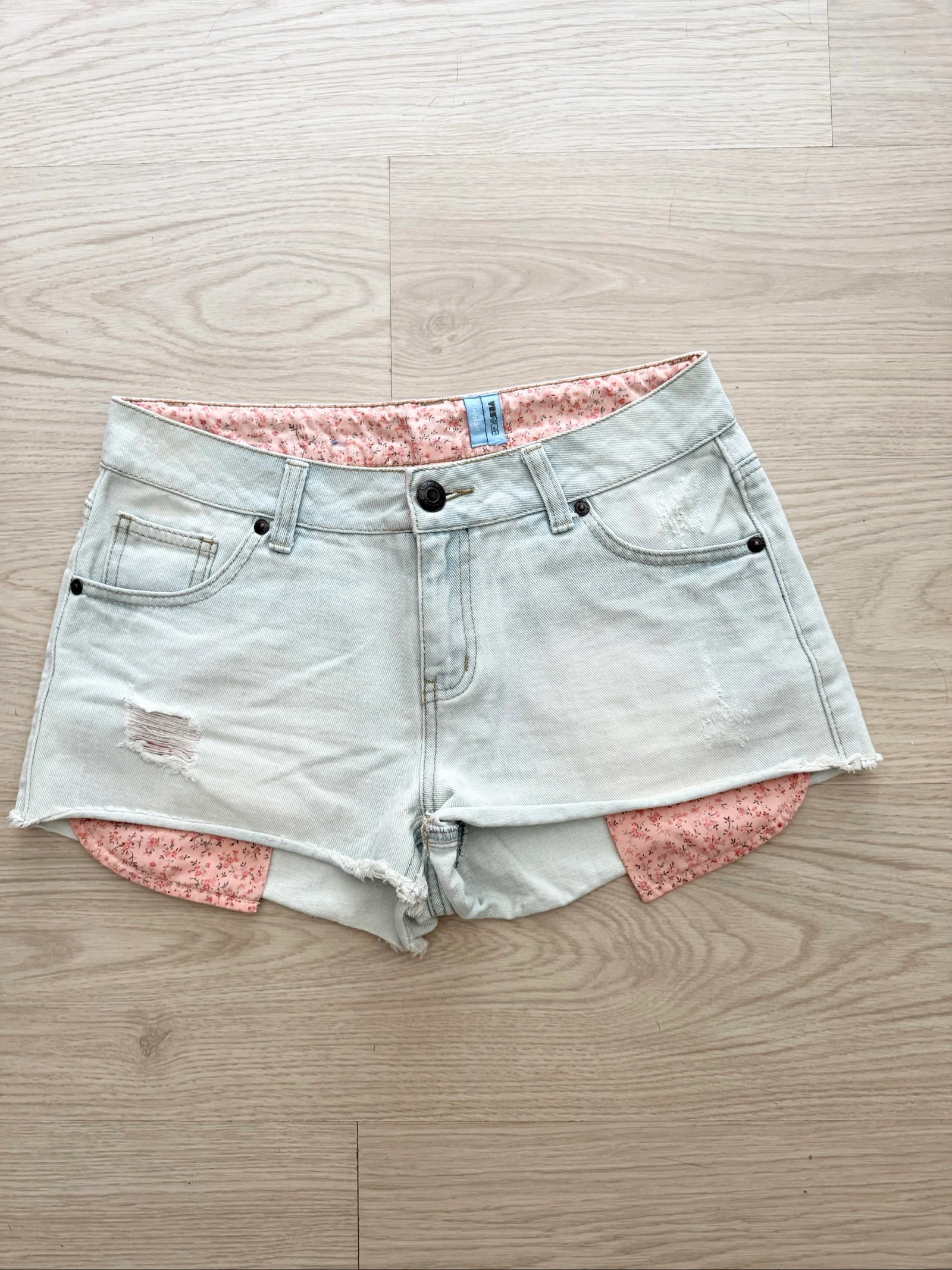 Short en jean bleu clair - Boutique indépendante taille 38 M